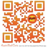 Use QR reader to check out AustinFoodCarts on Paperlink