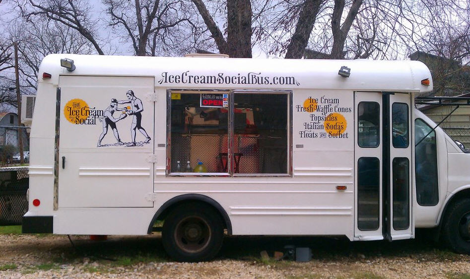 Ice Cream Social Bus