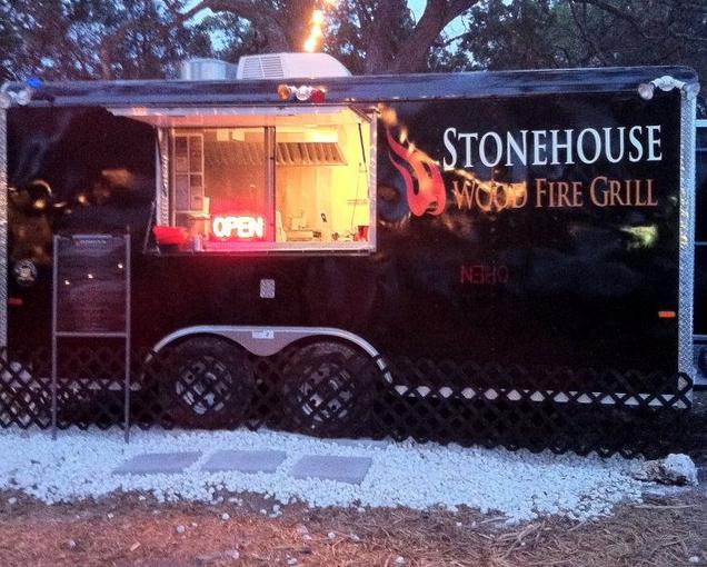 Stonehouse Wood Fire Grill Trailer