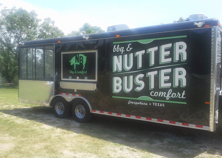 Nutter Buster BBQ & Comfort Trailer